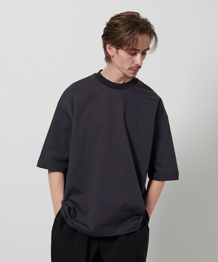 BEAUTY&YOUTH UNITED ARROWS「サンドウィッチ ボーダー クルーネック Tシャツ」|Tシャツ・カットソー|