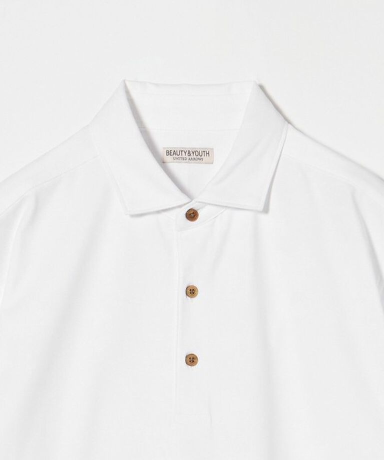 BEAUTY&YOUTH UNITED ARROWS「クール ハイゲージ モクロディ ポロシャツ ‐接触冷感・抗菌・防臭機能付き‐」|Tシャツ・カットソー|