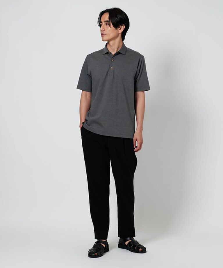 BEAUTY&YOUTH UNITED ARROWS「クール ハイゲージ モクロディ ポロシャツ ‐接触冷感・抗菌・防臭機能付き‐」|Tシャツ・カットソー|