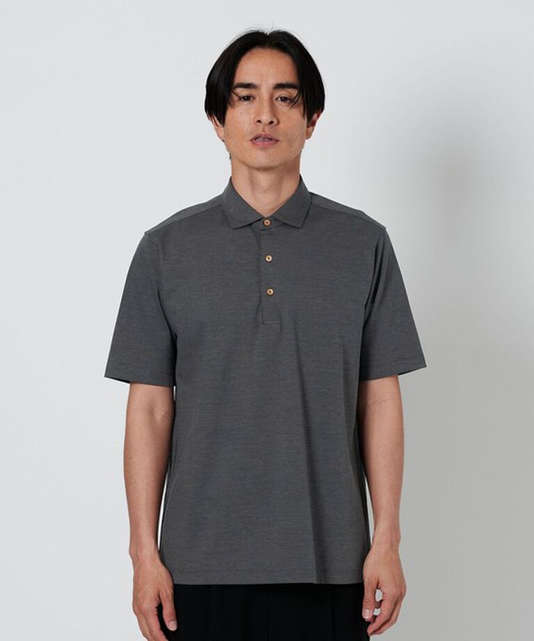 BEAUTY&YOUTH UNITED ARROWS「クール ハイゲージ モクロディ ポロシャツ ‐接触冷感・抗菌・防臭機能付き‐」|Tシャツ・カットソー|