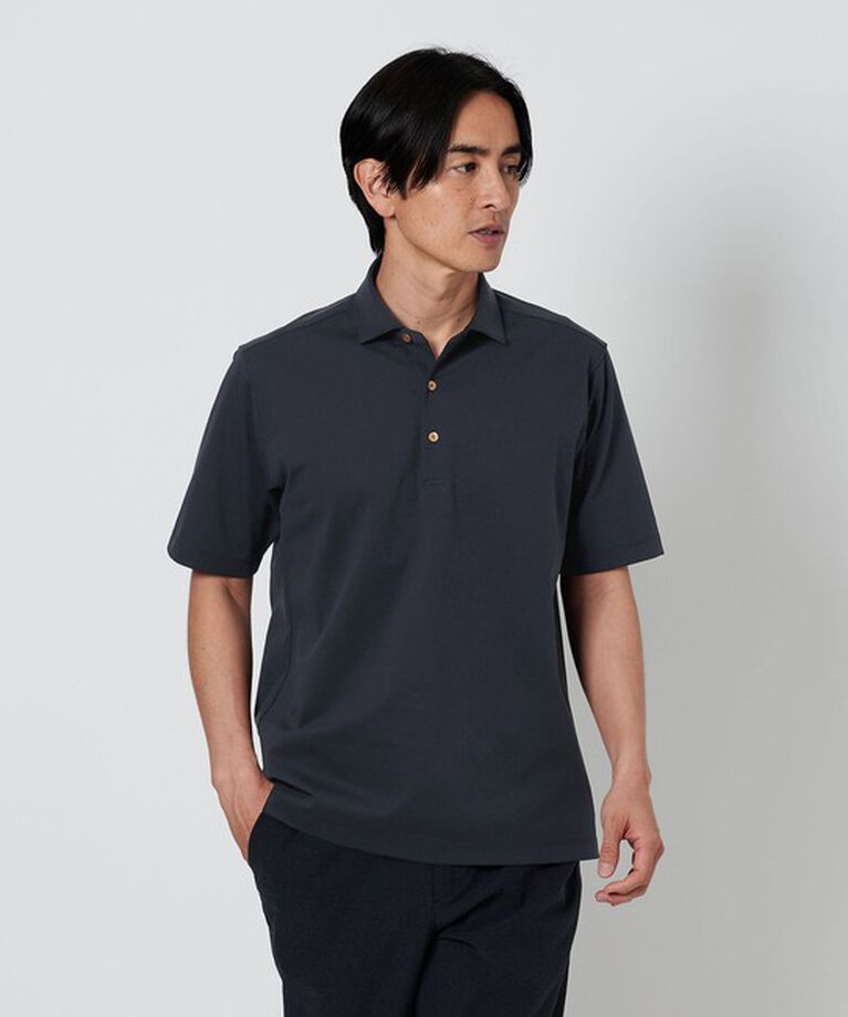 BEAUTY&YOUTH UNITED ARROWS「クール ハイゲージ モクロディ ポロシャツ ‐接触冷感・抗菌・防臭機能付き‐」|Tシャツ・カットソー|