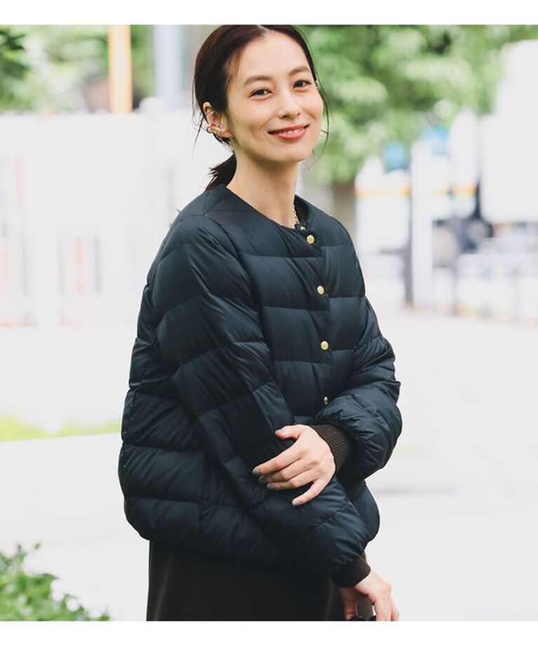 Demi-Luxe BEAMS 「Traditional Weatherwear / ARKLEY ショート ダウン」|ダウン|BLACK