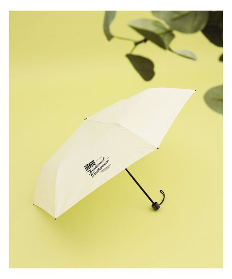 Demi-Luxe BEAMS 「Traditional Weatherwear / ライトウェイト 折り畳み傘」|傘|WHITE