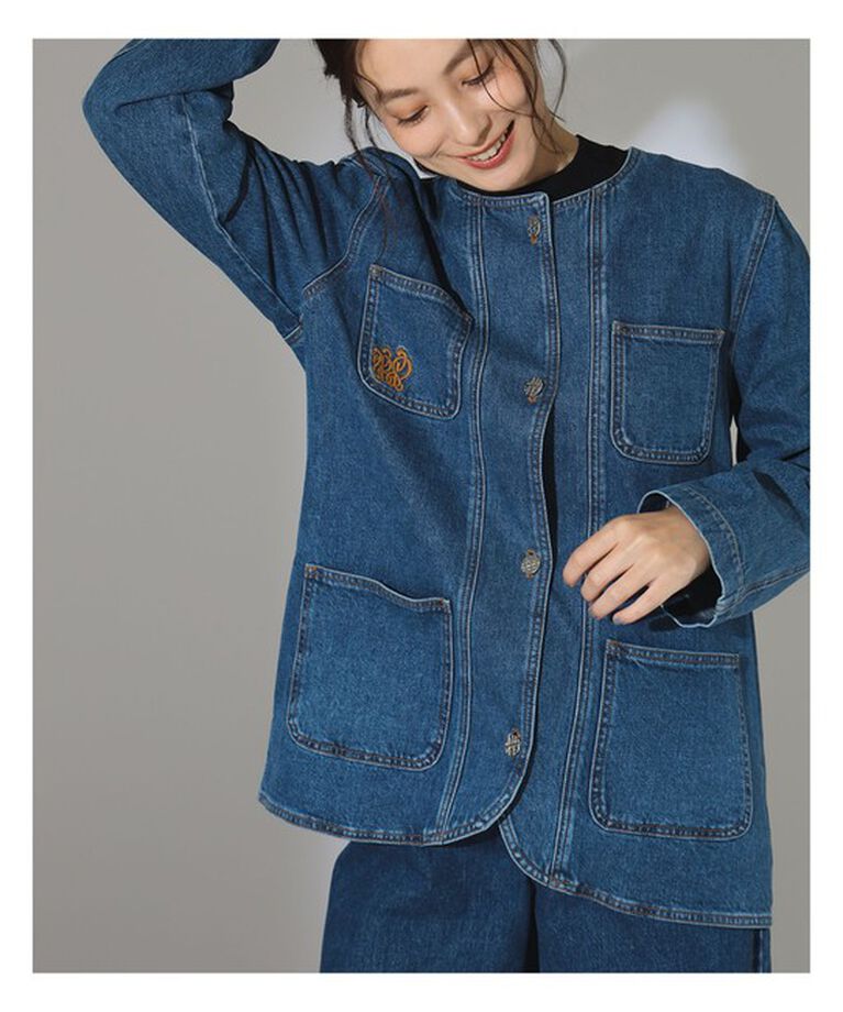 Demi-Luxe BEAMS 「BAUM UND PFERDGARTEN / BEATA デニムジャケット」|ダッフルコート|CLASSIC_BLUE