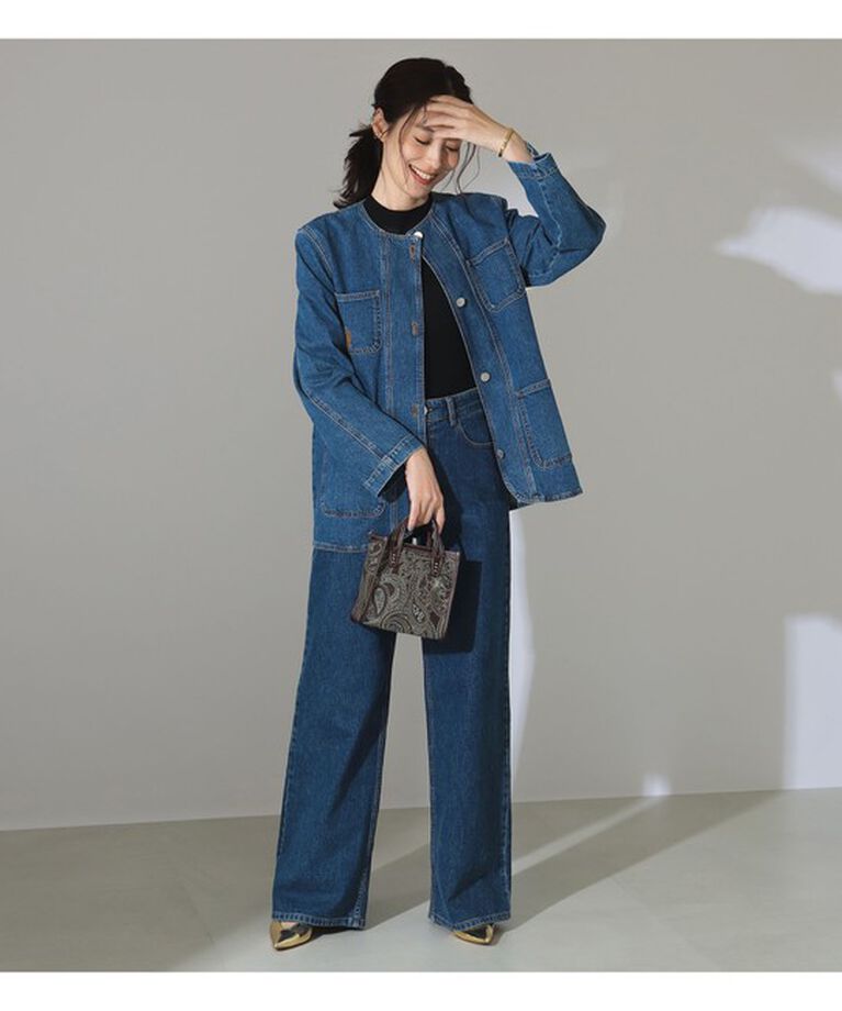 Demi-Luxe BEAMS 「BAUM UND PFERDGARTEN / BEATA デニムジャケット」|ダッフルコート|