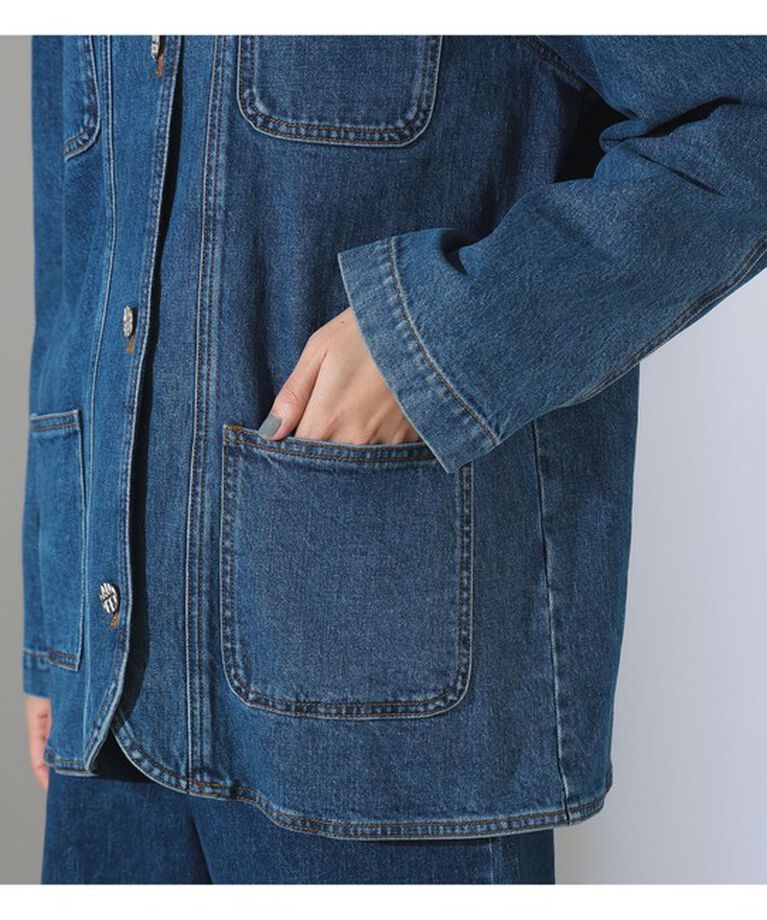 Demi-Luxe BEAMS 「BAUM UND PFERDGARTEN / BEATA デニムジャケット」|ダッフルコート|