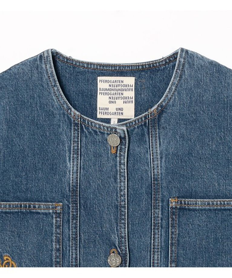 Demi-Luxe BEAMS 「BAUM UND PFERDGARTEN / BEATA デニムジャケット」|ダッフルコート|