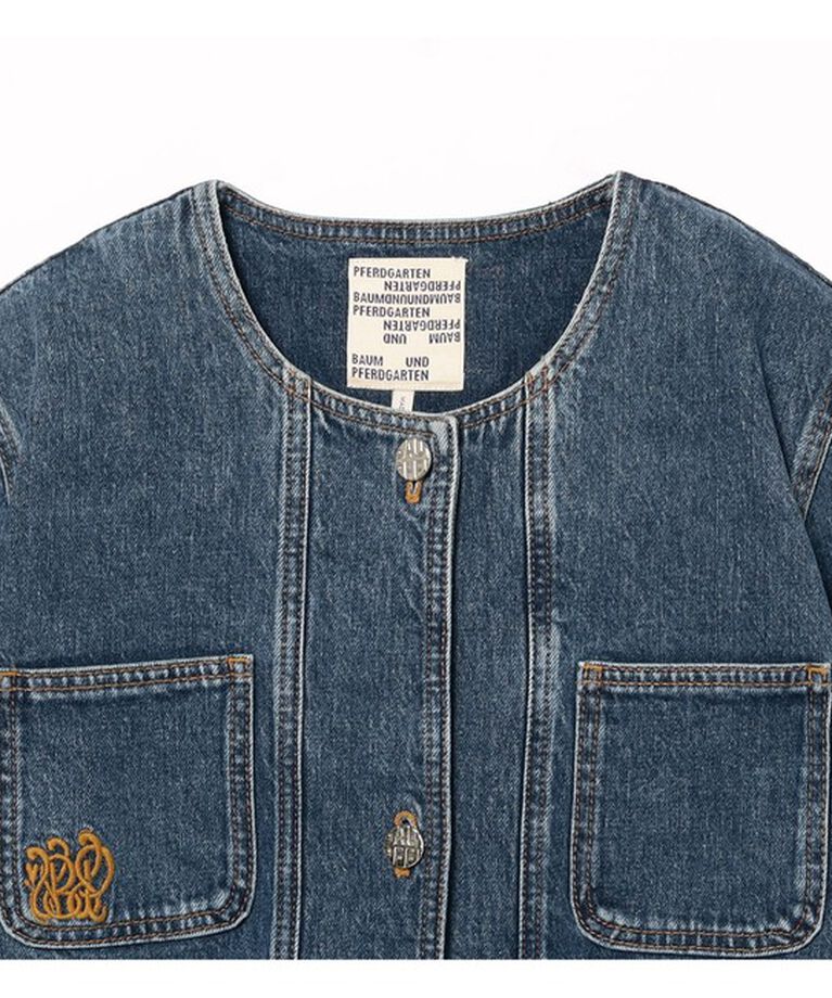 Demi-Luxe BEAMS 「BAUM UND PFERDGARTEN / BEATA デニムジャケット」|ダッフルコート|
