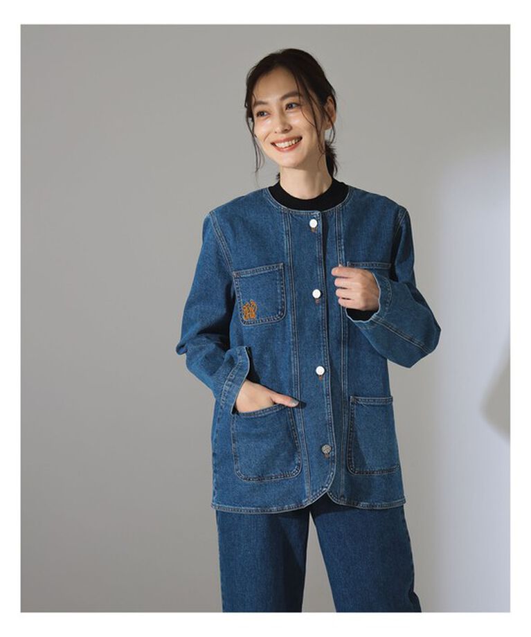 Demi-Luxe BEAMS 「BAUM UND PFERDGARTEN / BEATA デニムジャケット」|ダッフルコート|