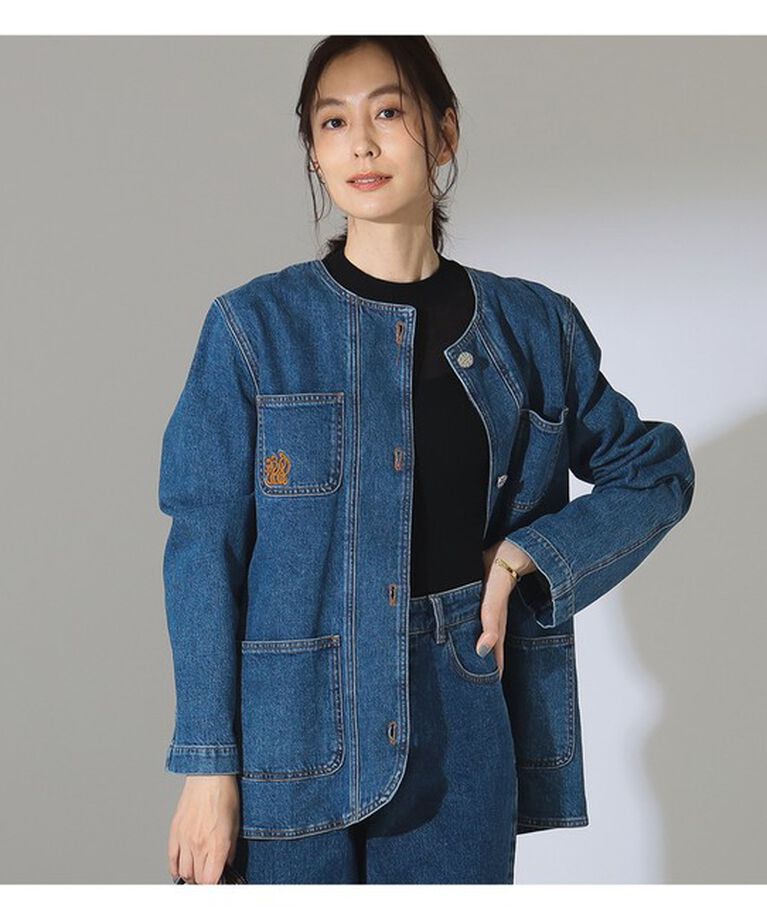 Demi-Luxe BEAMS 「BAUM UND PFERDGARTEN / BEATA デニムジャケット」|ダッフルコート|