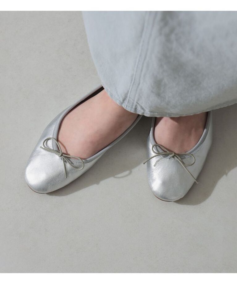 Demi-Luxe BEAMS 「バレエシューズ」|パンプス|SILVER