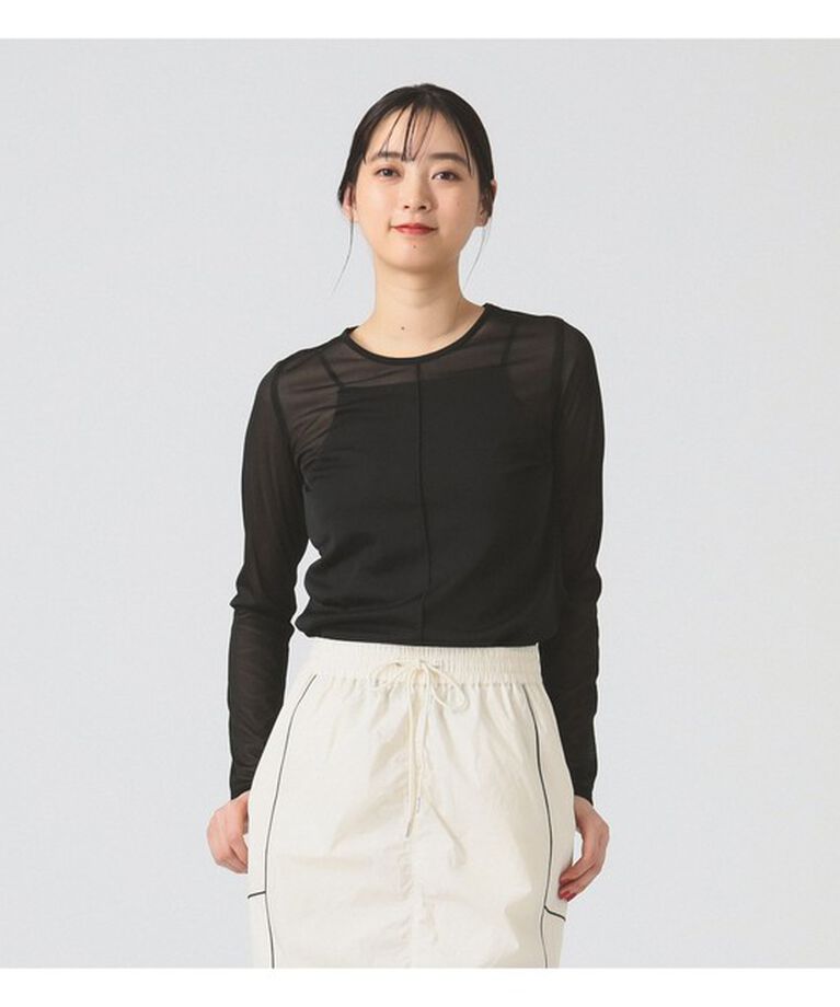 Ray BEAMS 「シアー センター シーム Tシャツ」|Tシャツ・カットソー|