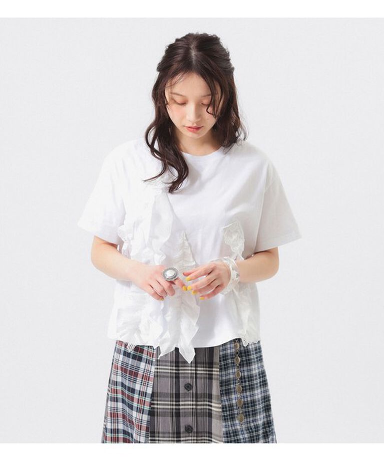 BEAMSBOY「【別注】TORI-TO / コラージュ Tシャツ」|Tシャツ・カットソー|