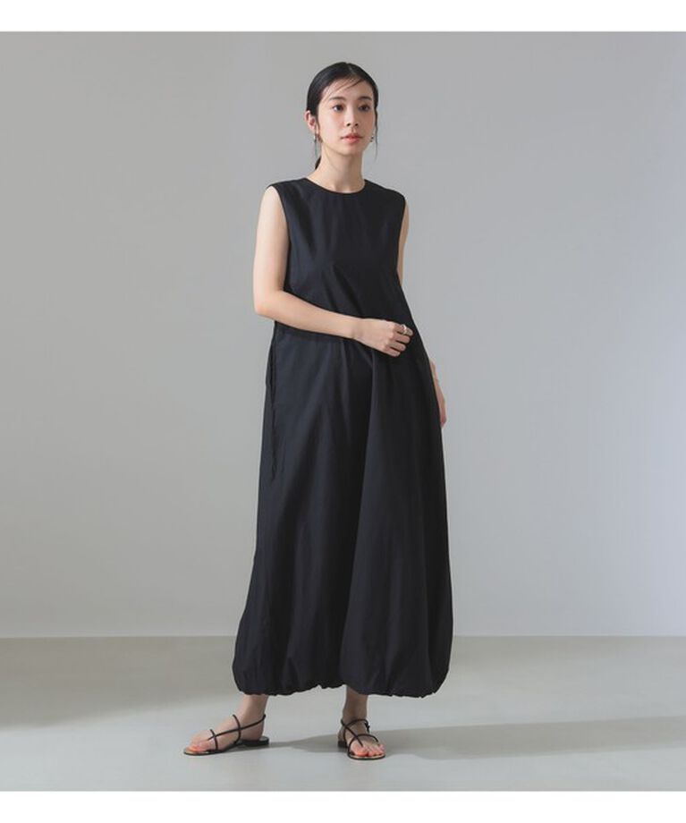 Demi-Luxe BEAMS 「【別注】ne Quittez pas / ポプリン バルーン ワンピース」|ワンピース|