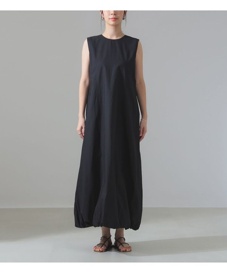 Demi-Luxe BEAMS 「【別注】ne Quittez pas / ポプリン バルーン ワンピース」|ワンピース|