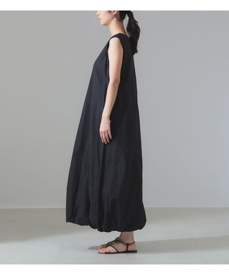 Demi-Luxe BEAMS 「【別注】ne Quittez pas / ポプリン バルーン ワンピース」|ワンピース|