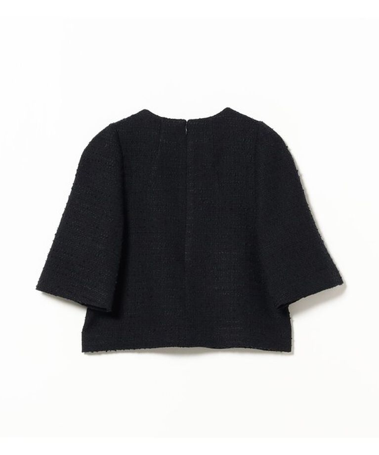 Demi-Luxe BEAMS 「ツィード フレアスリーブ プルオーバー＊」|シャツ・ブラウス|