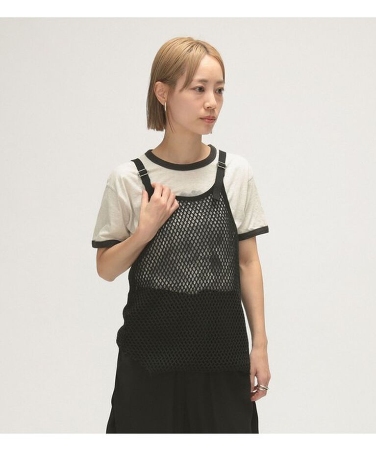 BEAMSBOY「maturely / フィッシュ ネット タンクトップ」|Tシャツ・カットソー|