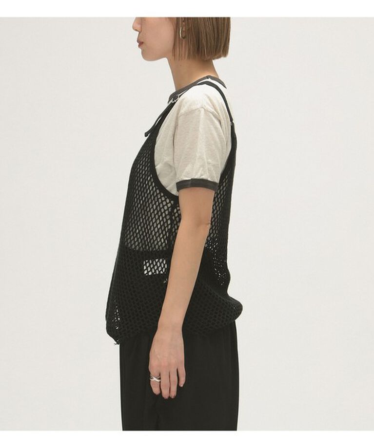 BEAMSBOY「maturely / フィッシュ ネット タンクトップ」|Tシャツ・カットソー|