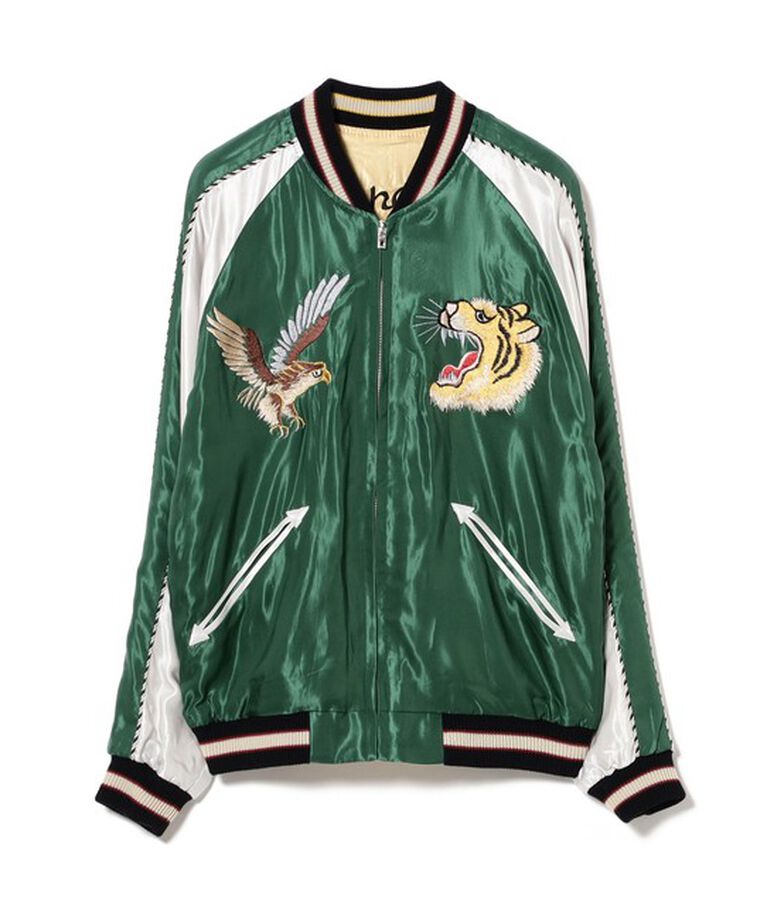 BEAMSBOY「テーラー東洋 / Early 1950s Style Acetate Souvenir Jacket」|ブルゾン・スタジャン|
