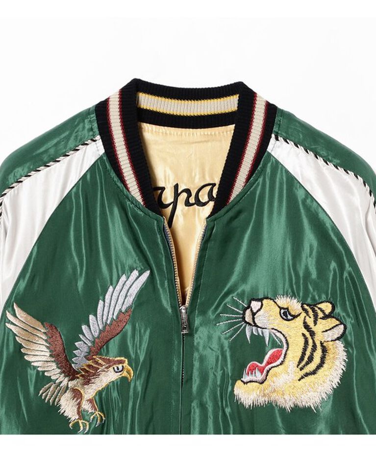 BEAMSBOY「テーラー東洋 / Early 1950s Style Acetate Souvenir Jacket」|ブルゾン・スタジャン|