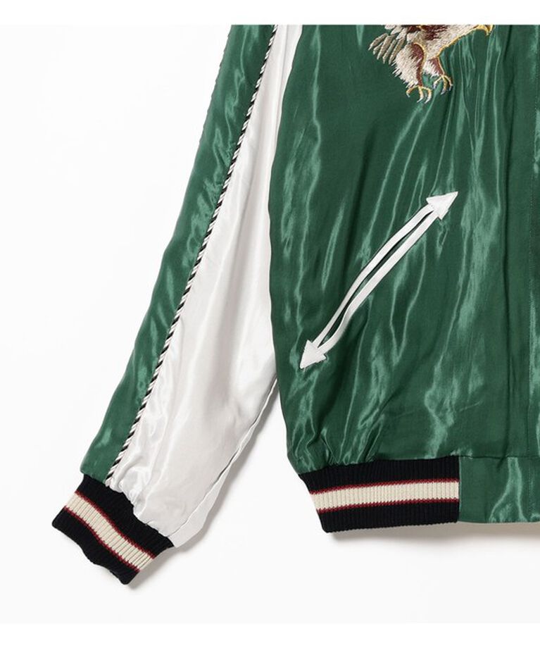 BEAMSBOY「テーラー東洋 / Early 1950s Style Acetate Souvenir Jacket」|ブルゾン・スタジャン|