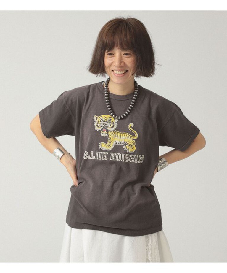 BEAMSBOY「【別注】WARE HOUSE / タイガー イレギュラー プリント Tシャツ」|Tシャツ・カットソー|TIGER