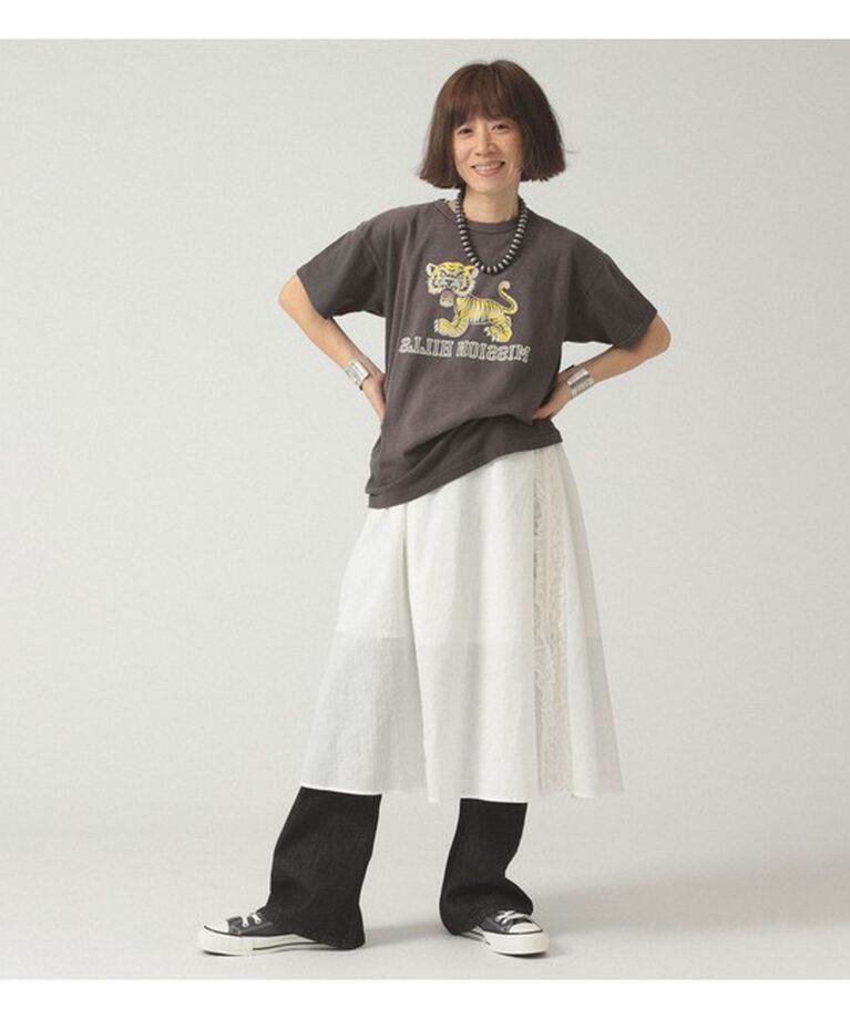 BEAMSBOY「【別注】WARE HOUSE / タイガー イレギュラー プリント Tシャツ」|Tシャツ・カットソー|