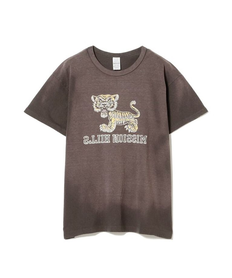 BEAMSBOY「【別注】WARE HOUSE / タイガー イレギュラー プリント Tシャツ」|Tシャツ・カットソー|