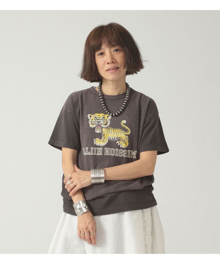 BEAMSBOY「【別注】WARE HOUSE / タイガー イレギュラー プリント Tシャツ」|Tシャツ・カットソー|