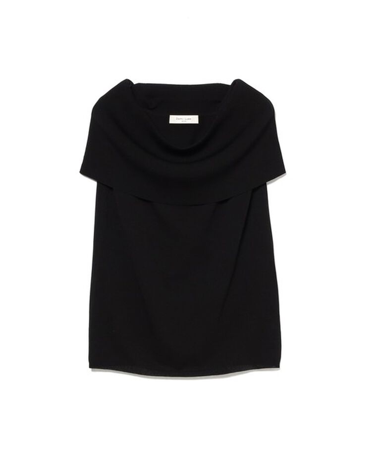 Demi-Luxe BEAMS 「オフショルダー ノースリーブ プルオーバーニット」|ニット・セーター|