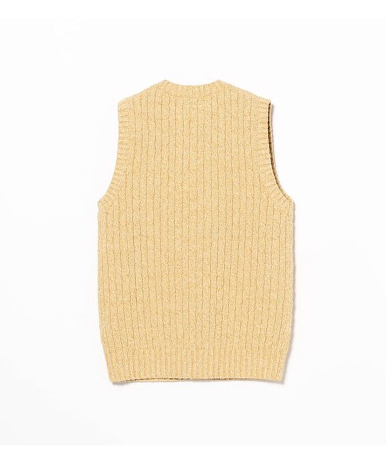 BEAMS「B+Cable VEST」|ニット・セーター|