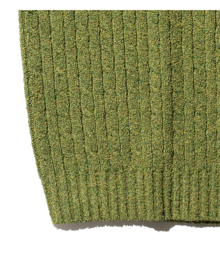 BEAMS「B+Cable VEST」|ニット・セーター|