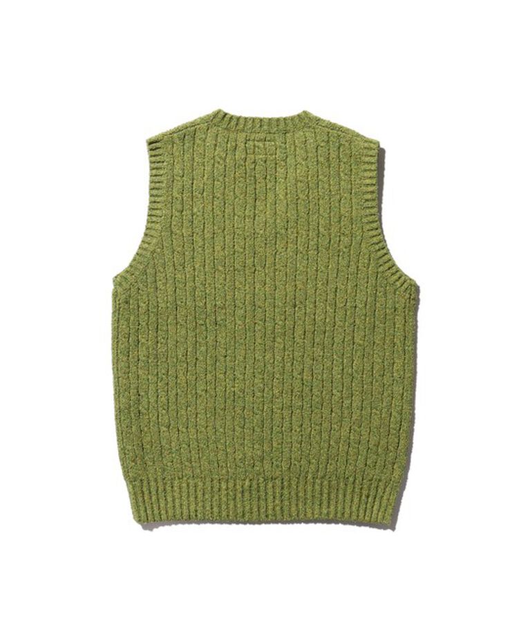 BEAMS「B+Cable VEST」|ニット・セーター|