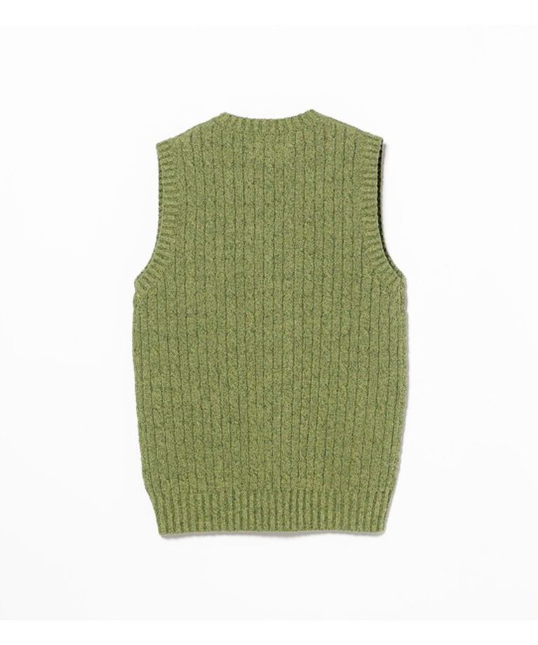 BEAMS「B+Cable VEST」|ニット・セーター|