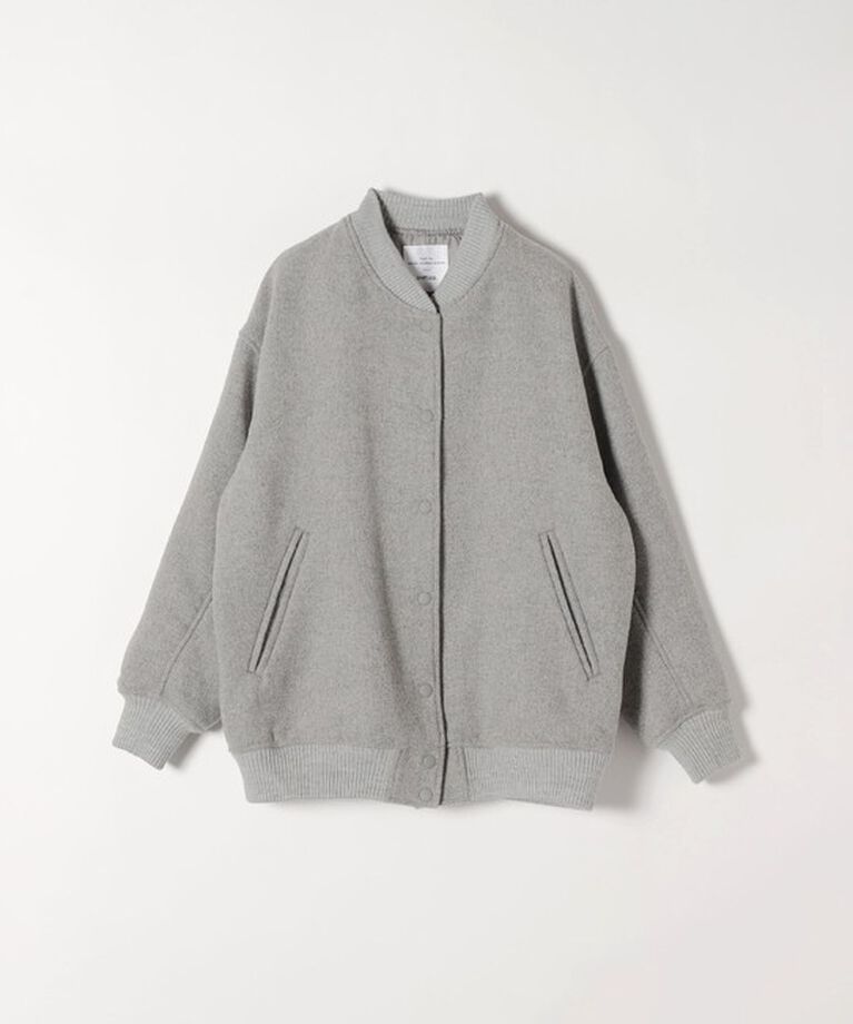 SHIPS any「【WEB限定】SHIPS any: バーシティ ジャケット 24FW」|ブルゾン・スタジャン|