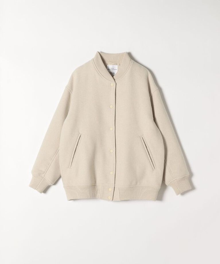 SHIPS any「【WEB限定】SHIPS any: バーシティ ジャケット 24FW」|ブルゾン・スタジャン|