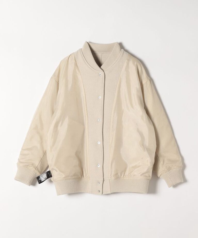 SHIPS any「【WEB限定】SHIPS any: バーシティ ジャケット 24FW」|ブルゾン・スタジャン|