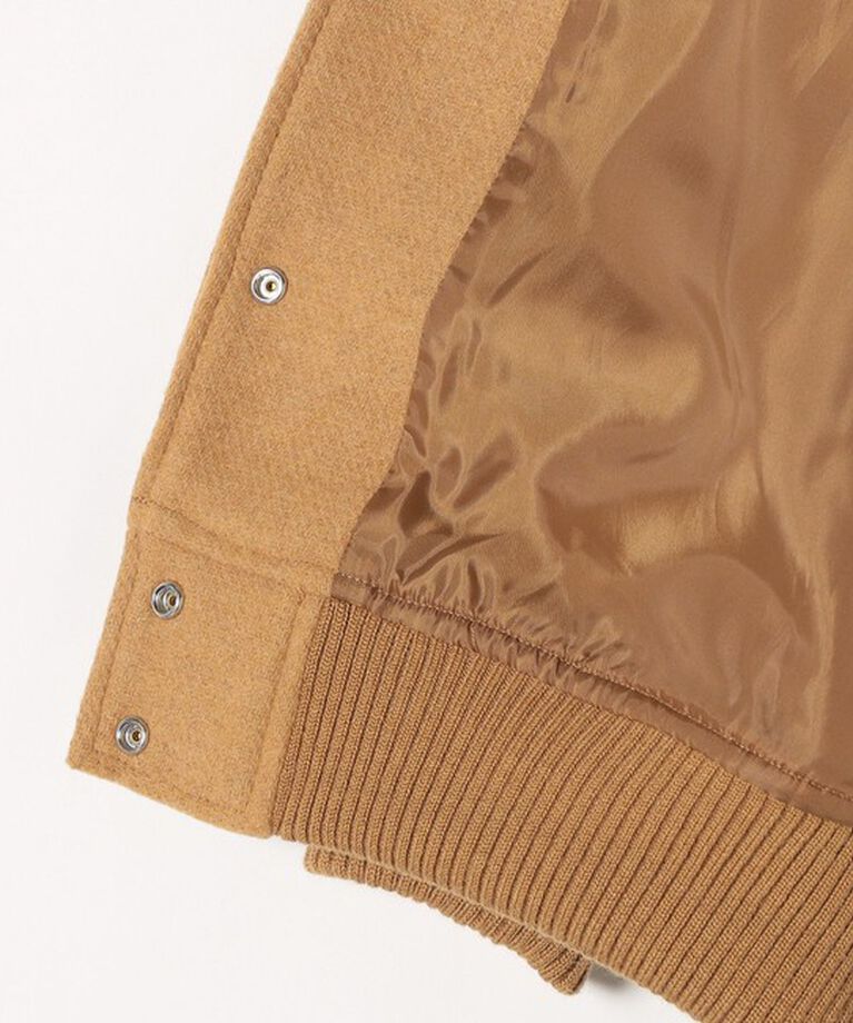 SHIPS any「【WEB限定】SHIPS any: バーシティ ジャケット 24FW」|ブルゾン・スタジャン|