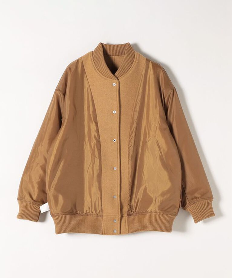 SHIPS any「【WEB限定】SHIPS any: バーシティ ジャケット 24FW」|ブルゾン・スタジャン|