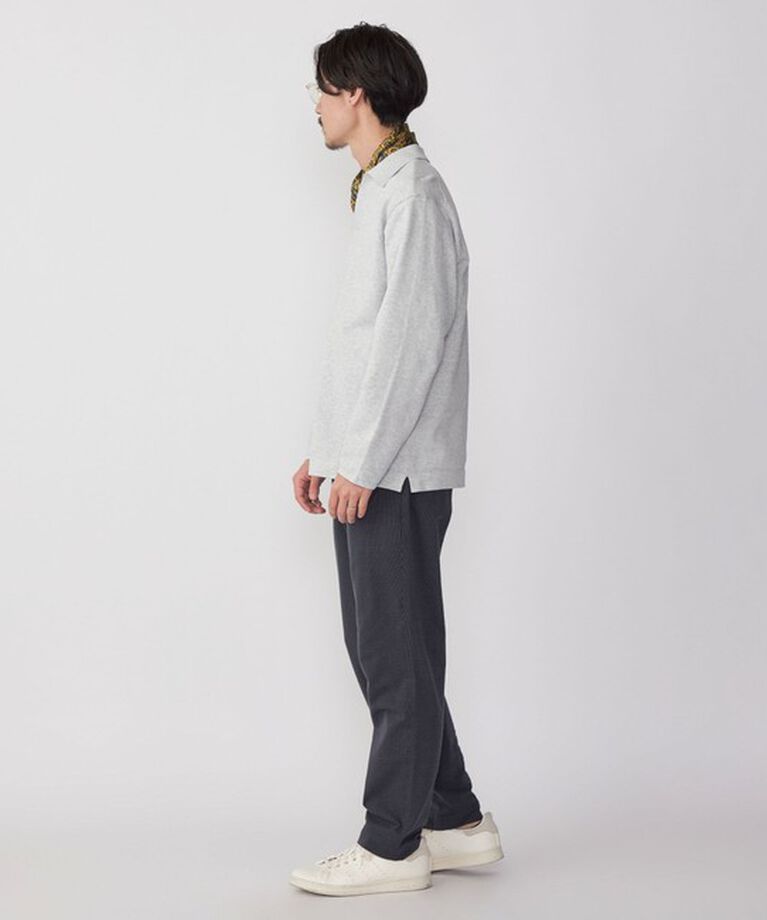 SHIPS「SHIPS:〈手洗い可能〉14ゲージ TEXBRID(R) ミラノリブ スキッパー ポロシャツ」|Tシャツ・カットソー|