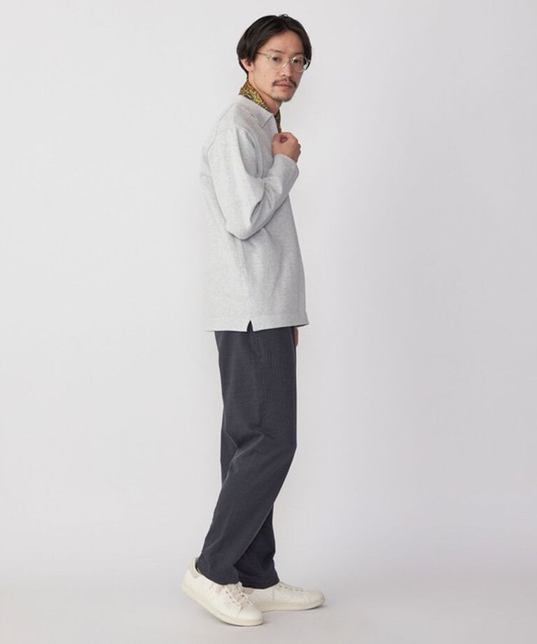 SHIPS「SHIPS:〈手洗い可能〉14ゲージ TEXBRID(R) ミラノリブ スキッパー ポロシャツ」|Tシャツ・カットソー|
