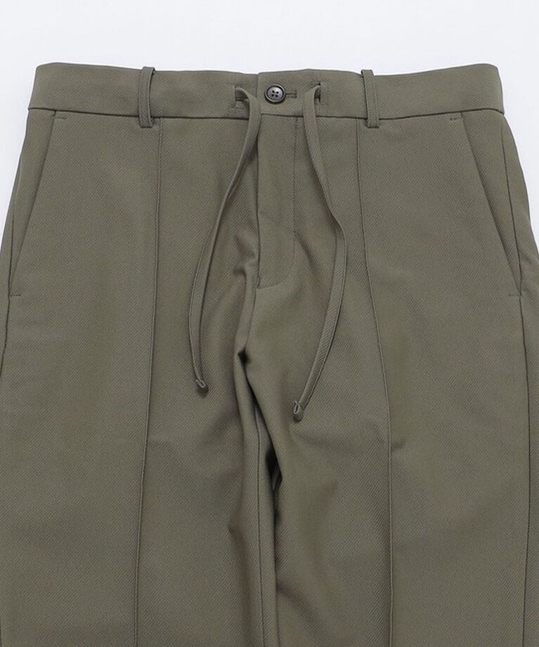 SHIPS「SHIPS: PIEZO JACQUARD 360°ストレッチ ピンタック イージースラックス」|スラックス|