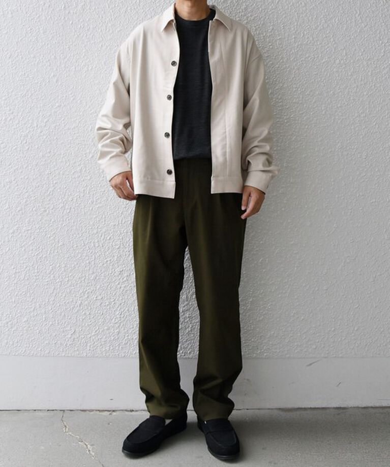 SHIPS any「SHIPS any: 〈手洗い可能〉 ショート ブルゾン 24FW◇」|ブルゾン・スタジャン|
