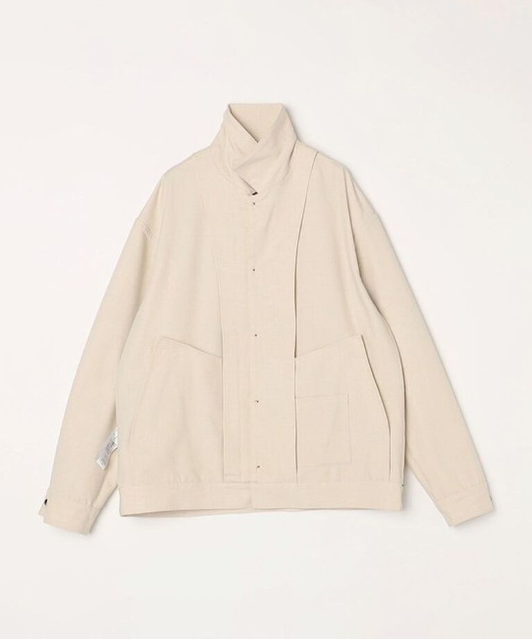 SHIPS any「SHIPS any: 〈手洗い可能〉 ショート ブルゾン 24FW◇」|ブルゾン・スタジャン|
