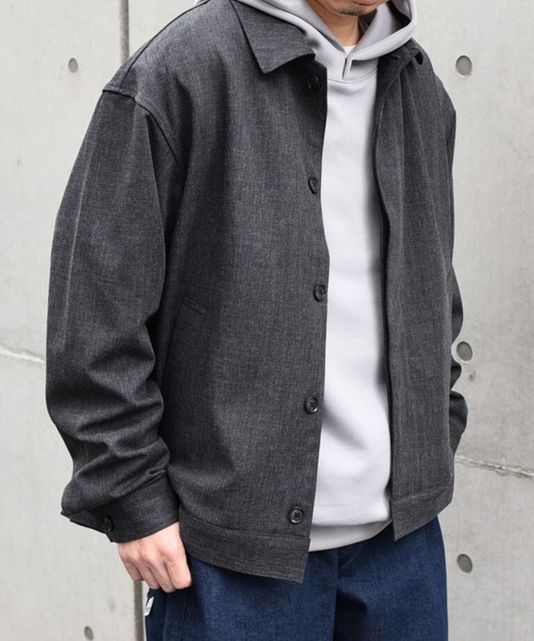 SHIPS any「SHIPS any: 〈手洗い可能〉 ショート ブルゾン 24FW◇」|ブルゾン・スタジャン|