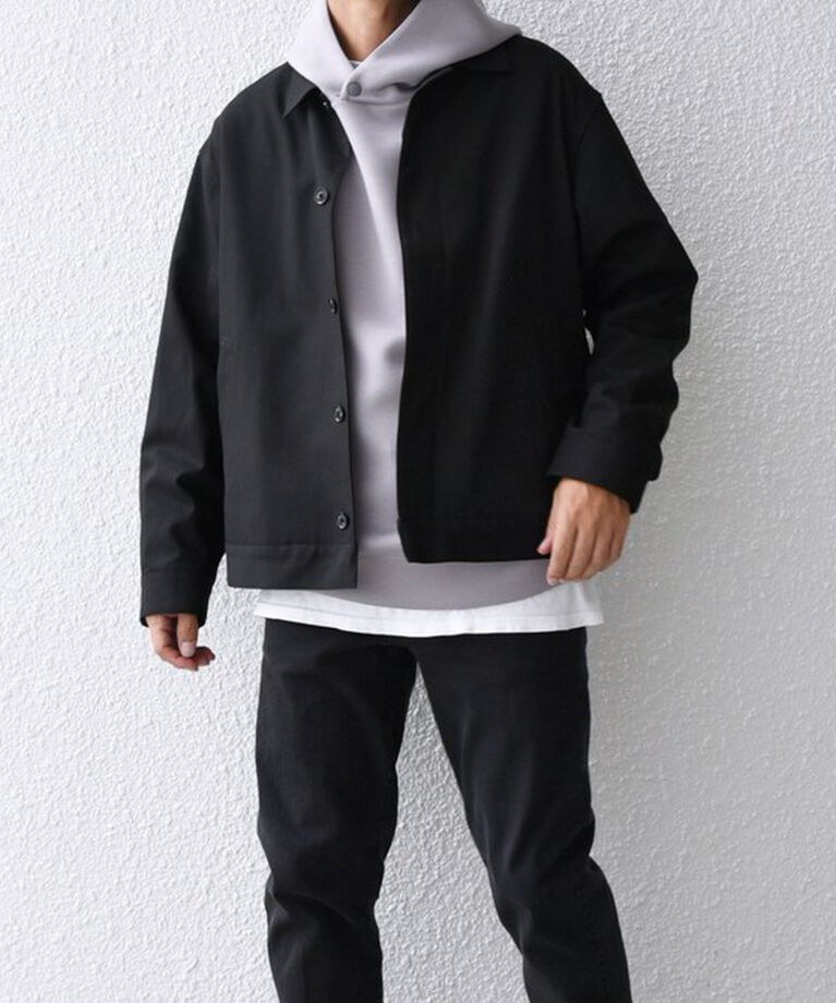SHIPS any「SHIPS any: 〈手洗い可能〉 ショート ブルゾン 24FW◇」|ブルゾン・スタジャン|