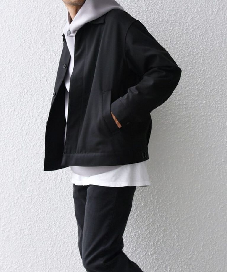 SHIPS any「SHIPS any: 〈手洗い可能〉 ショート ブルゾン 24FW◇」|ブルゾン・スタジャン|