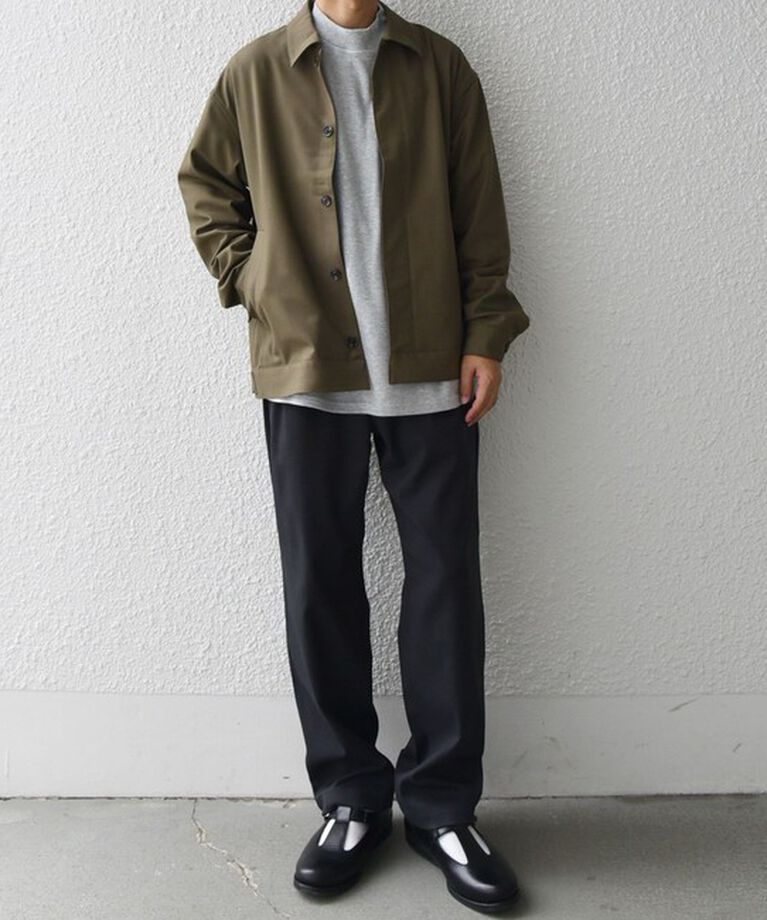 SHIPS any「SHIPS any: 〈手洗い可能〉 ショート ブルゾン 24FW◇」|ブルゾン・スタジャン|
