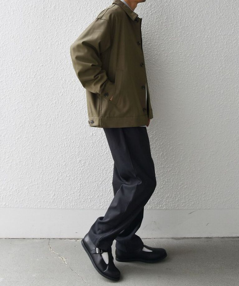 SHIPS any「SHIPS any: 〈手洗い可能〉 ショート ブルゾン 24FW◇」|ブルゾン・スタジャン|